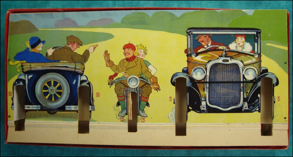  1925 1935 ; Spares ; vintage car-themed board game ; ancien jeu de société automobile ; Antikes Brettspiel Thema Automobil Autospiel ; 