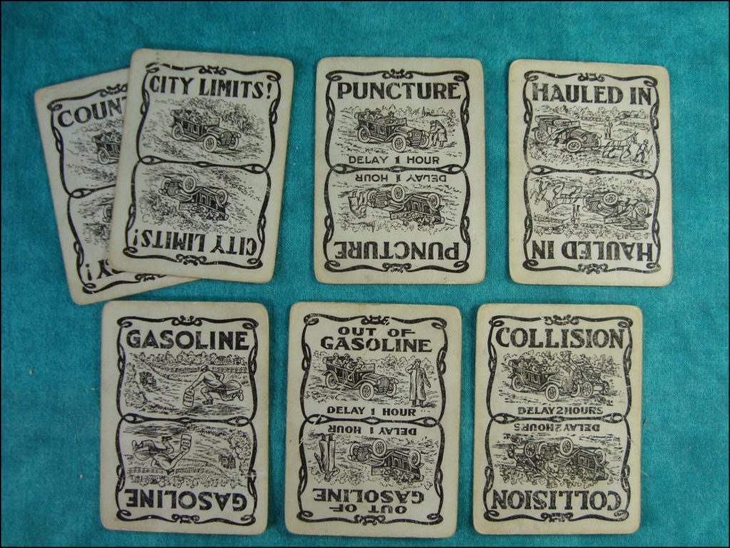  Parker brothers ; 1906 ; Touring ; vintage car-themed board game ; ancien jeu de société automobile ; Antikes Brettspiel Thema Automobil Autospiel ; 