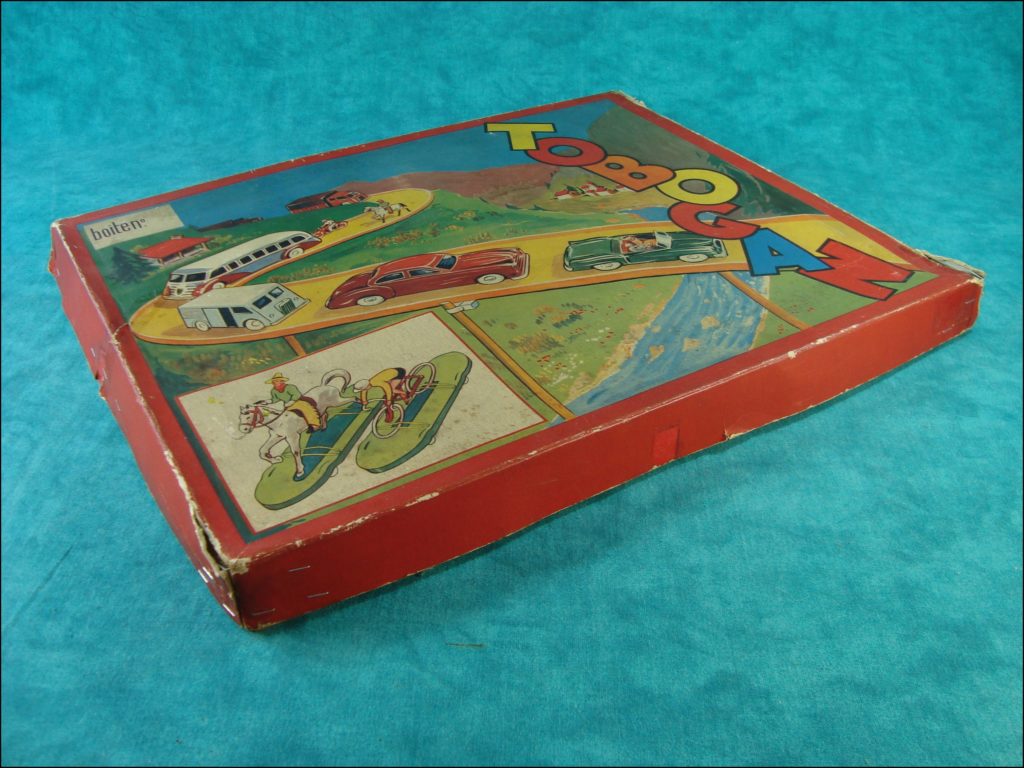  Brettspiel ; Board game ; Jeu de société ; Tobogan ; Tin toy ; Auto Union Avus 1937 ; 