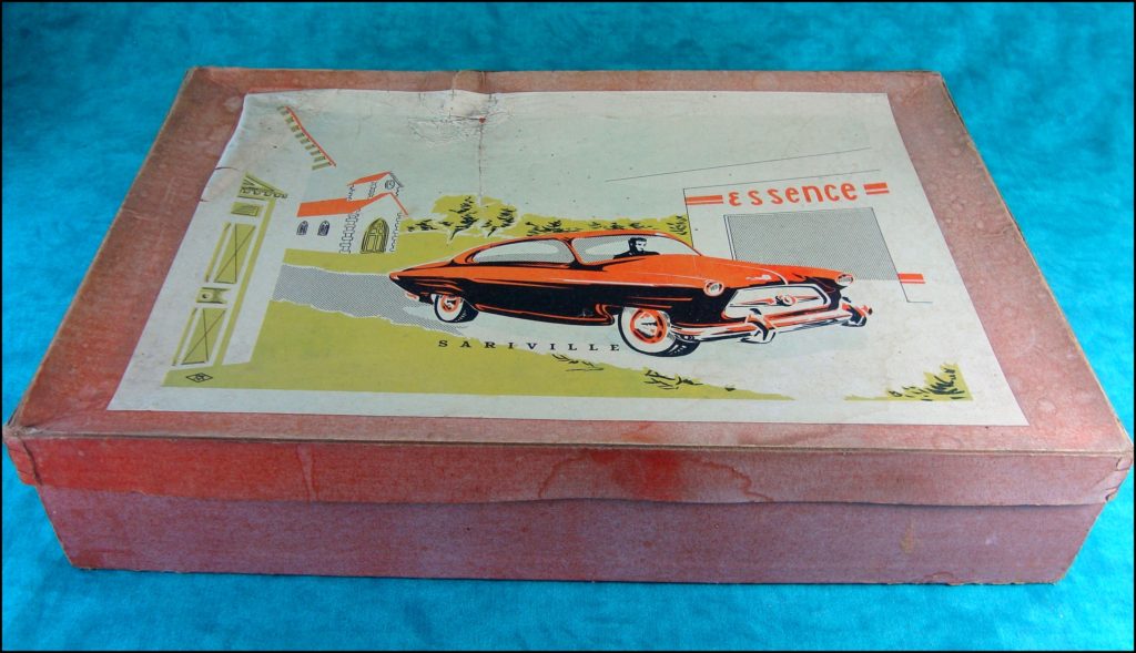 1955/60 - Sariville ; Monic ; vintage car-themed board game ; ancien jeu de société automobile ; Antikes Brettspiel Thema Automobil Autospiel ; 