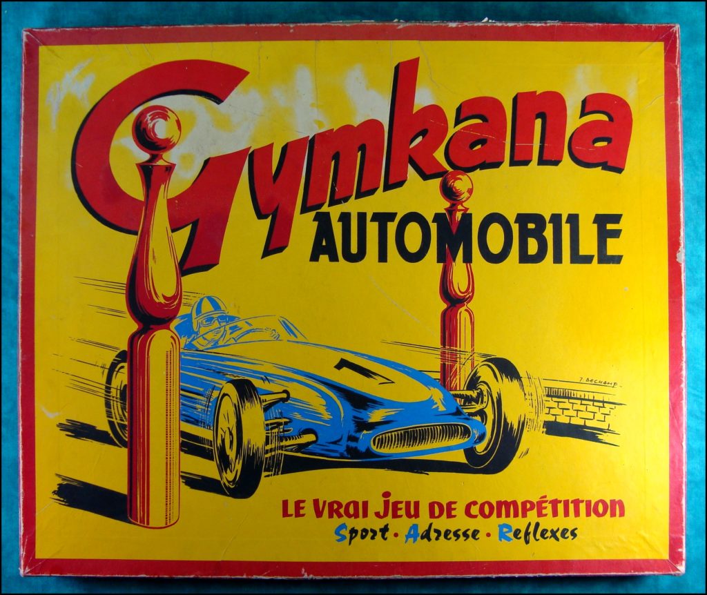 1955/60 ; Gymkana automobile ; Minialuxe ; Esso ; Azur ; Caltex ; Philips ; Mercedes Monoposto 1955 ; Gymkhana automobile