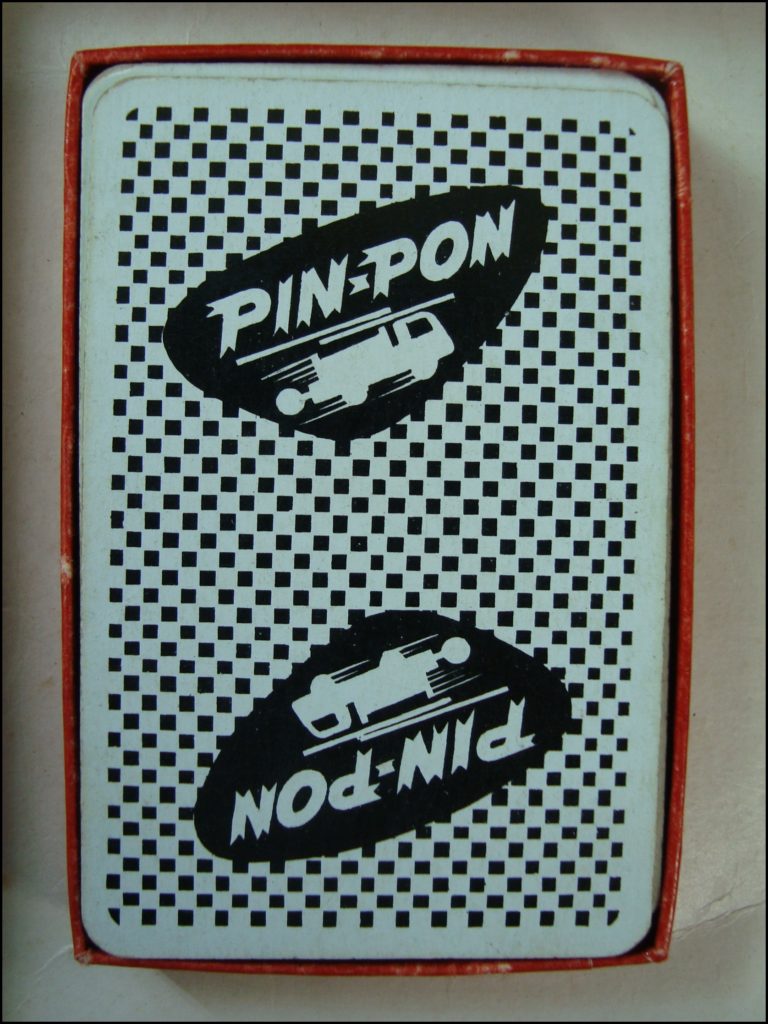 1955/60 - Pin-Pon ; Dujardin ; Isetta Velam ; vintage car-themed board game ; ancien jeu de société automobile ; Antikes Brettspiel Thema Automobil Autospiel ; 