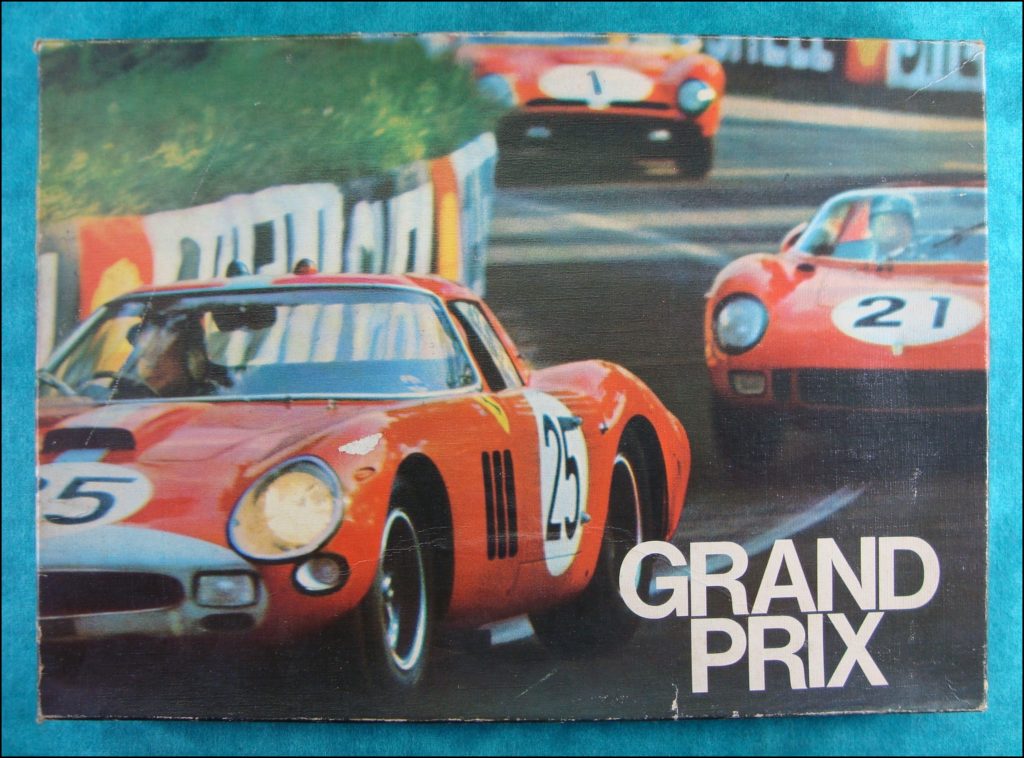 Brettspiel ; Board game ; Jeu de société ; 1965/70 ; Grand Prix ; Noris ; Ferrari ; Mercedes
