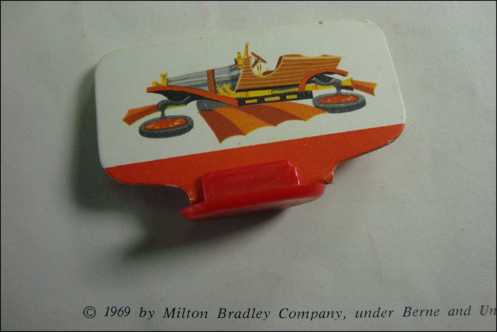 Brettspiel ; Board game ; Jeu de société ; 1968 ; Chitty Chitty Bang Bang ; Milton Bradley ; MB ;