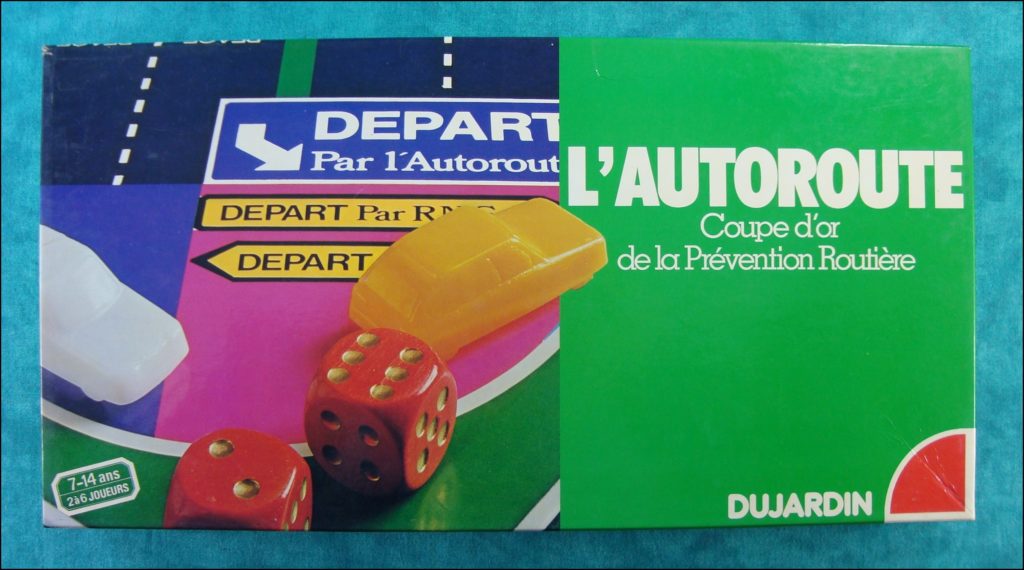 Brettspiel ; Board game ; Jeu de société ; 1990-2000 ; L'autoroute ; Dujardin