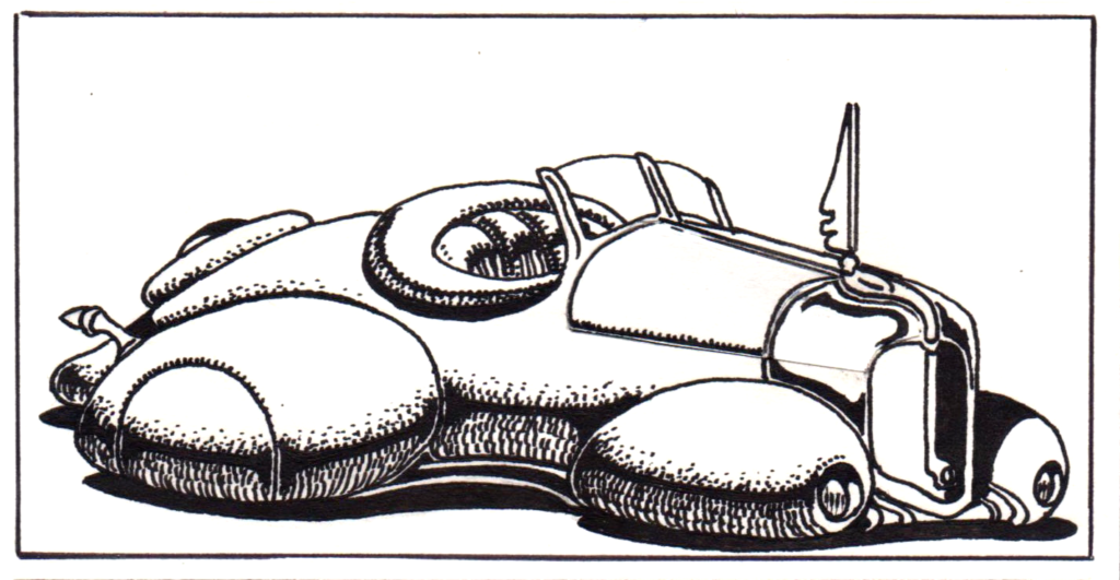  Les jeux vintage et l'Automobile ; Pagerolau ; dessins ; art work ; drawing ;