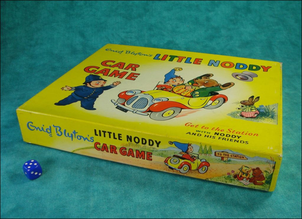 Brettspiel ; Board game ; Jeu de société ; 1953 ; Little Noddy Car Game ; Enid Blyton ; BeStime ;