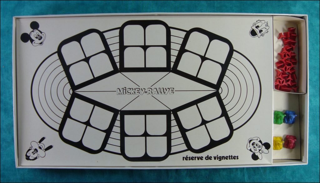 Brettspiel ; Board game ; Jeu de société ; 1979 ; Mickey Parade ; éd. Miro ; Pluto ; Minnie Mouse ; Donald Duck ; Mickey Mouse ; Disney