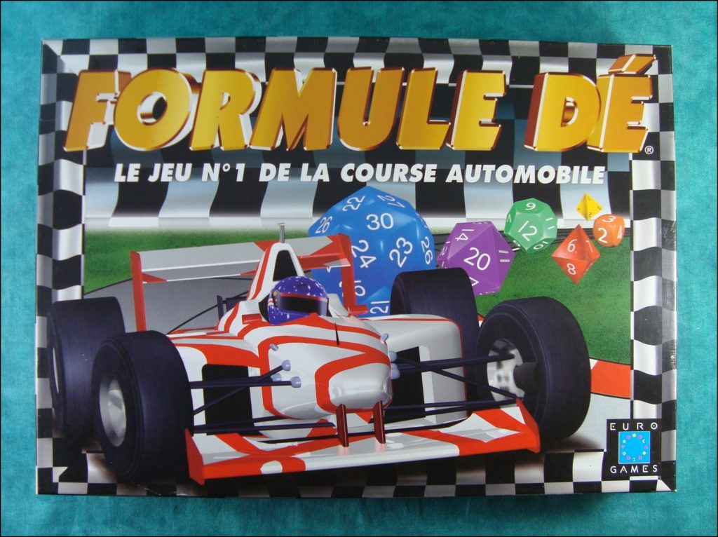  Brettspiel ; Board game ; Jeu de société ; 1996 ; Formule Dé ; Formula De ; Descartes ; Eurogames 