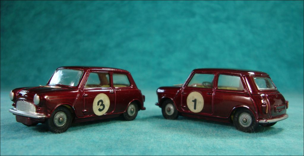 Brettspiel ; Board game ; Jeu de société ; 1965-1970 ; Rallye Monte Carlo ; Fernel ; Corgi Toys ; Morris Minor ; Mini Cooper 
