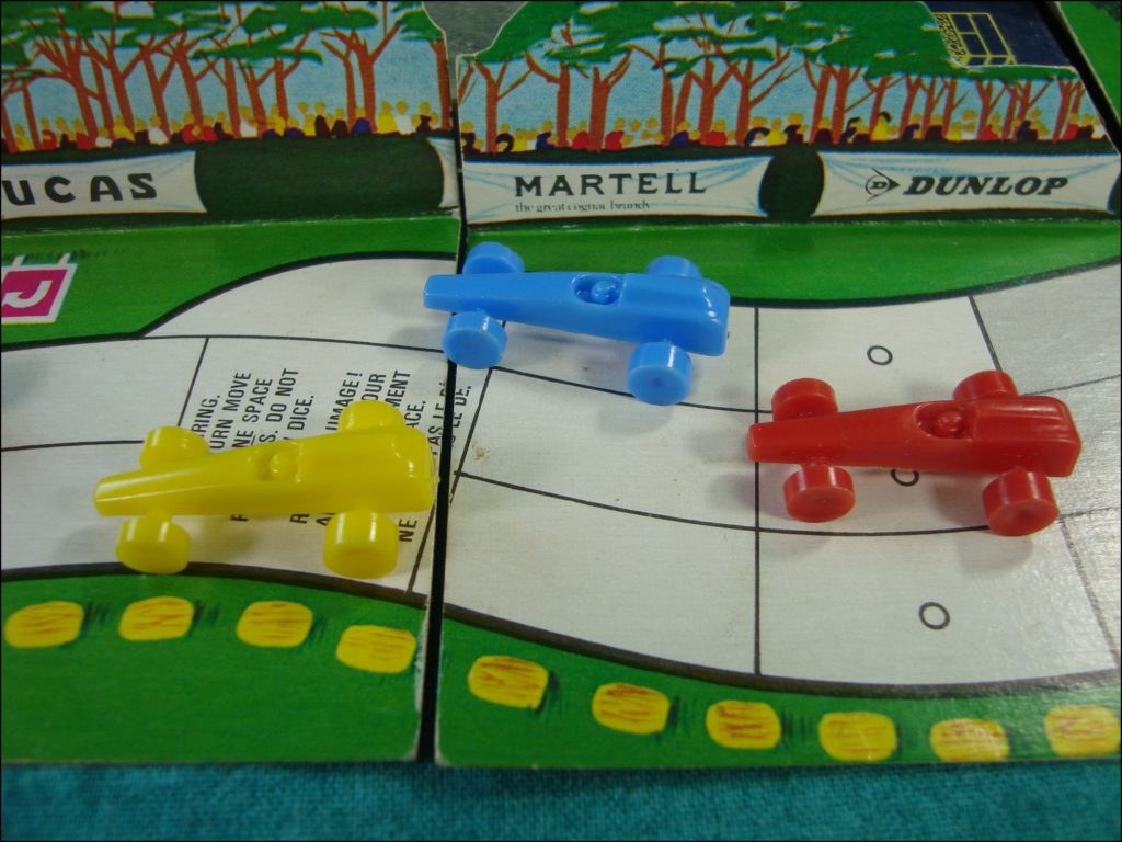 Brettspiel ; Board game ; Jeu de société ; 1972 ; Pit Stop ; Waddingtons ;