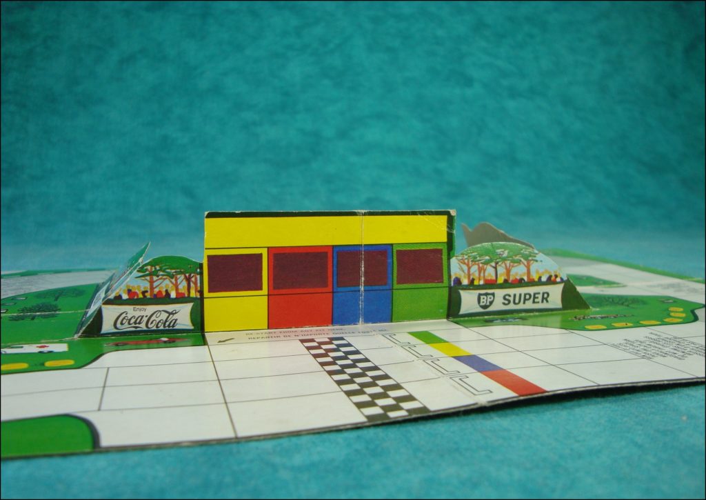Brettspiel ; Board game ; Jeu de société ; 1972 ; Pit Stop ; Waddingtons ;