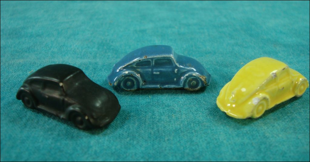 1952 - Dein Volkswagen ; Hausser ; Käfer ; Coccinelle porcelaine ; porcelain Beetle ; split window ; vintage car-themed board game ; ancien jeu de société automobile ; Antikes Brettspiel Thema Automobil Autospiel ; 