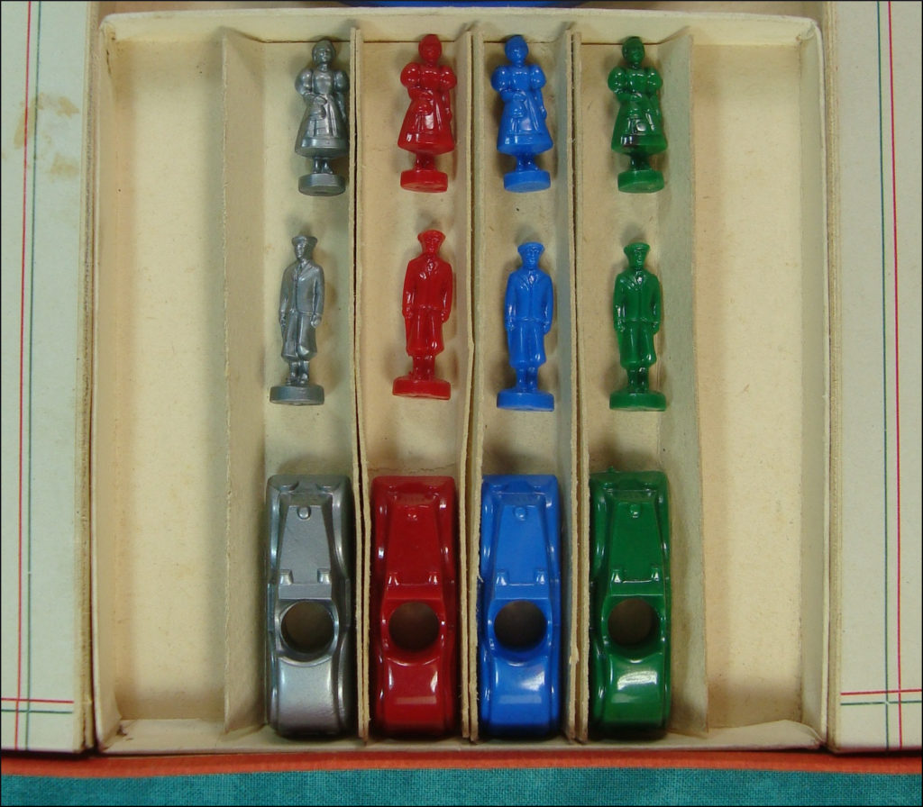 1935-45 ; Weine nicht! ; Scherz-Roulette ; Meto ; Heinz Ruland ; vintage car-themed board game ; ancien jeu de société automobile ; Antikes Brettspiel Thema Automobil ; 