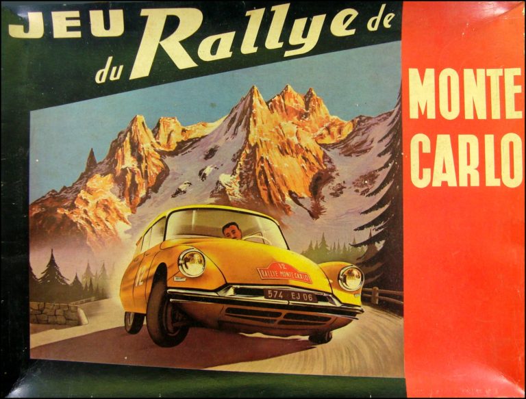 Jeu De Société Ancien "Rallye De France" - Code De La Route, édition Alban Taboulet (Marche Seul)